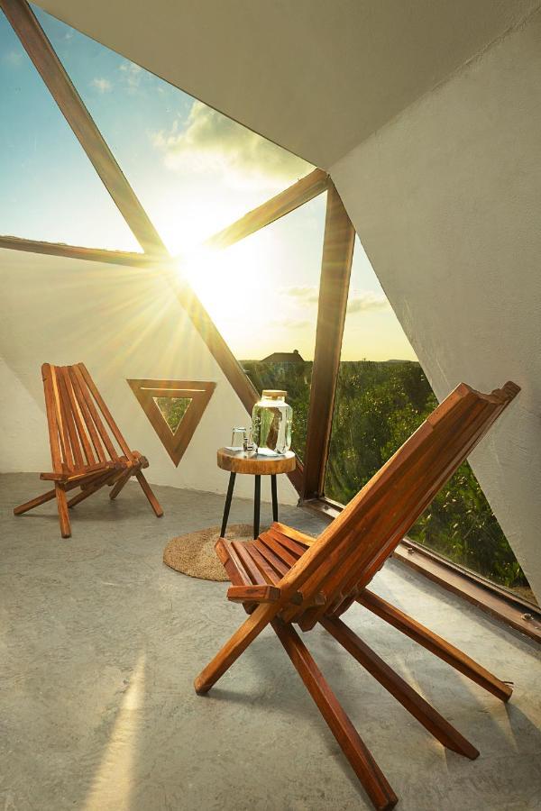 Mamasan Treehouses & Cabins ตูลุม ภายนอก รูปภาพ